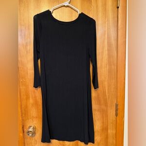 Amazon Essentials Women's Black Long Sleeve Dress